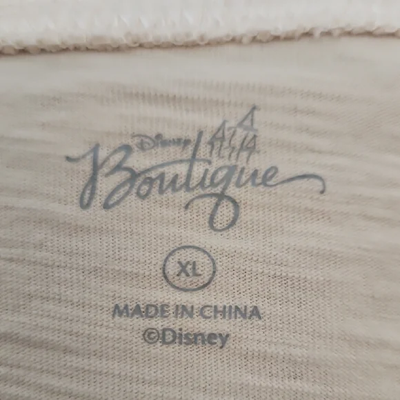 Disney's Thumper  Cream Floral Embroidered Long Sleeve Top - Picture 4 of 11